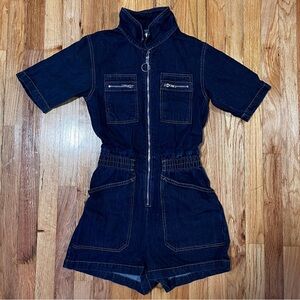 L.F. Markey Danny Playsuit Indigo Size 2
